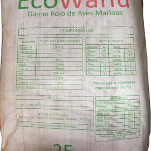 FERTILIZANTE GUANO ROJO 25 kilos